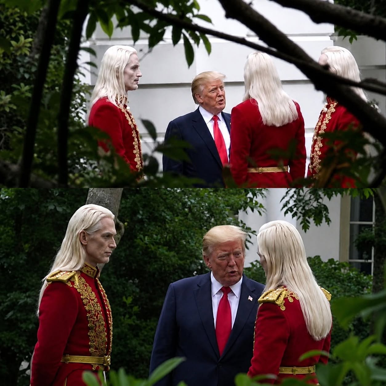 LA VERDAD TRAS LAS FOTOS VIRALES DE TRUMP