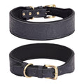 Vintage Leather Dog Collar - Adjustable & Breathable